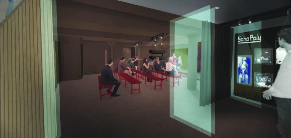 Artist render of redeveloped Soho Poly Theatre